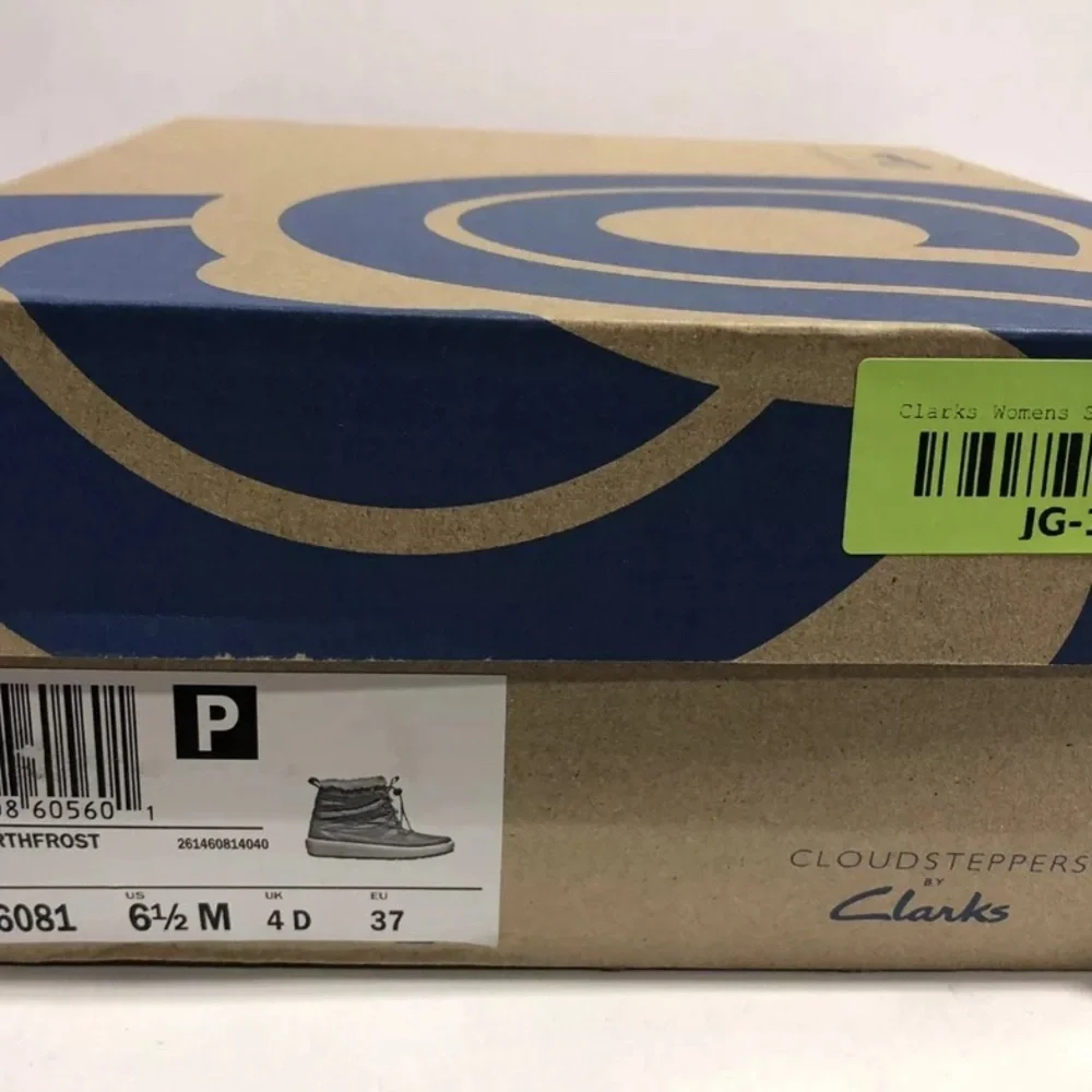 Clarks Women’s Step North Frost Snow Boot Blue Size 6.5 M